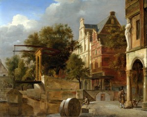 Along the canals